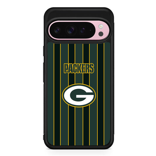 NFL Green Bay Packers Yellow Line Google Pixel 9 Pro XL Case | Protective Cover