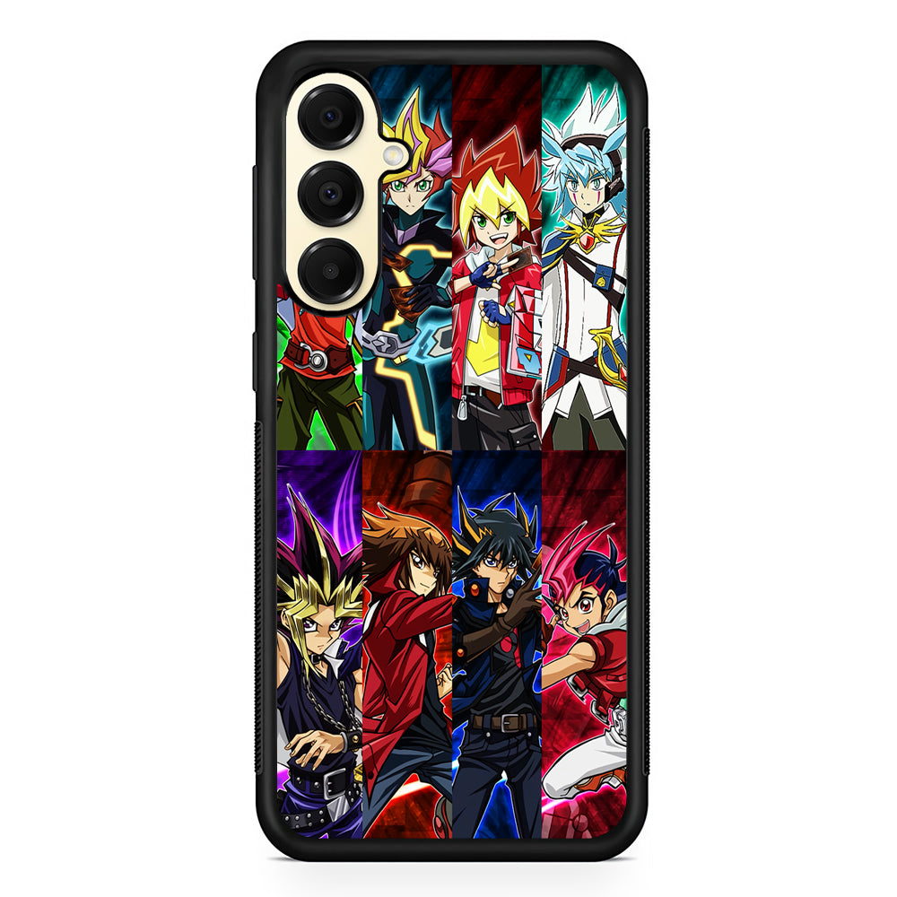 Yu-Gi-Oh All Main Character Samsung Galaxy A16 Case | Slim Rubber Samsung Galaxy A16 Case