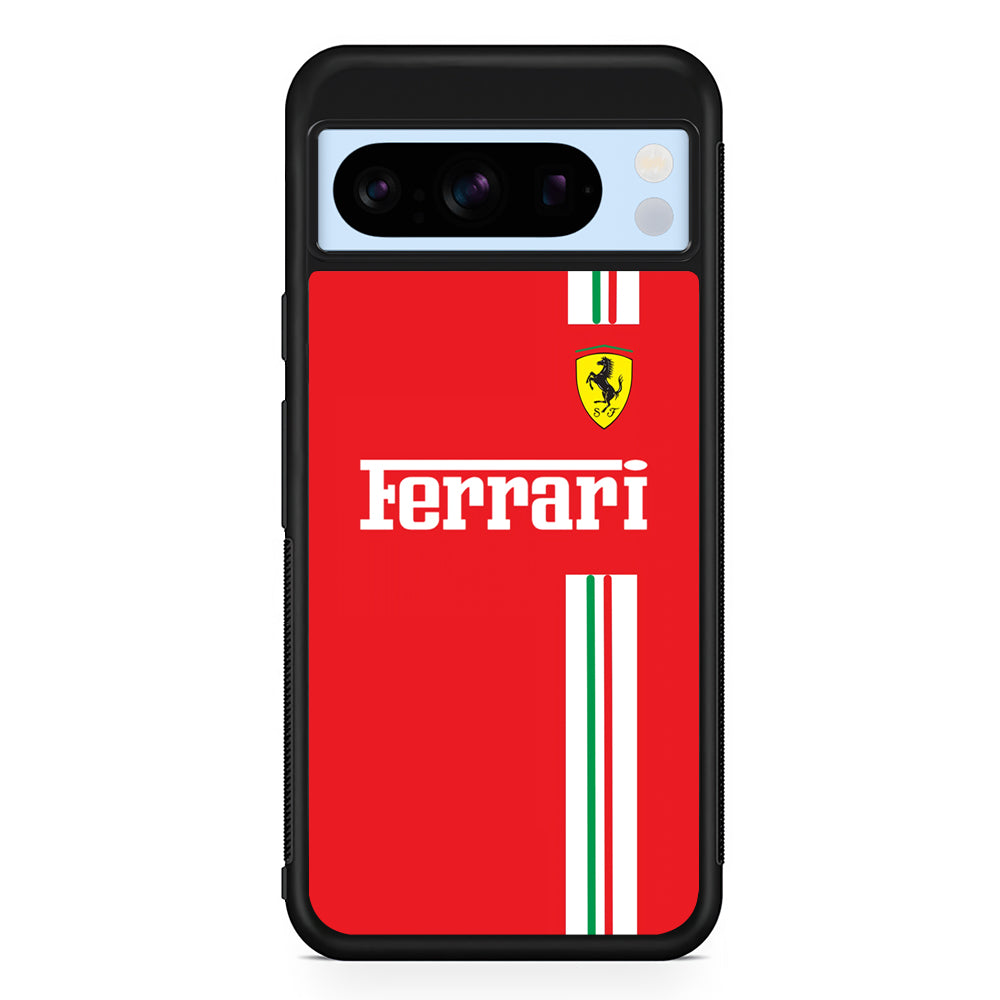 Ferrari Power Up Google Pixel 8 Pro Case | Slim Protective Cover