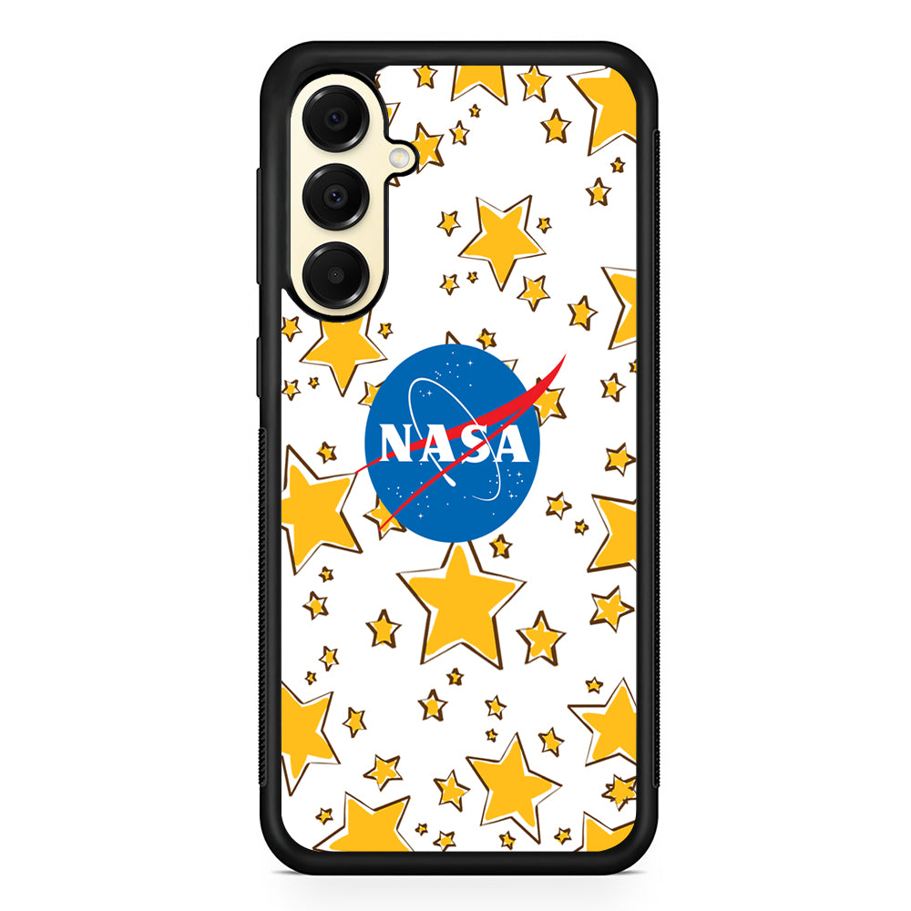 Nasa Full Star Samsung Galaxy A16 Case | Slim Rubber Case for Samsung Galaxy A16