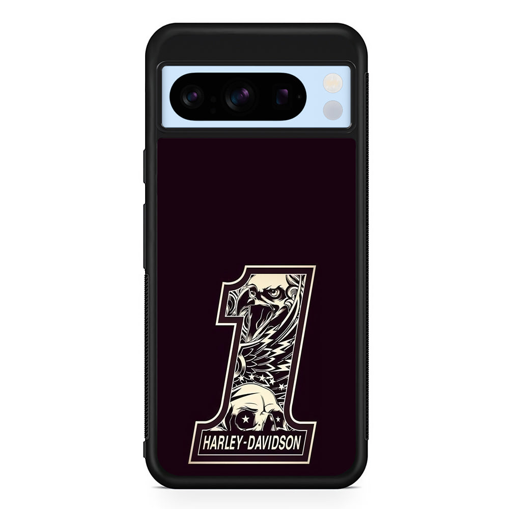 Harley Davidson Number Dark Purple Google Pixel 8 Pro Case | Premium Protective Case for Google Pixel 8 Pro