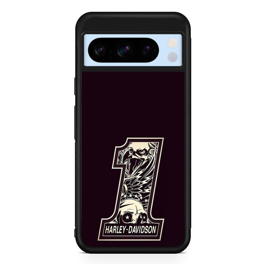 Harley Davidson Number Dark Purple Google Pixel 8 Pro Case | Premium Protective Case for Google Pixel 8 Pro