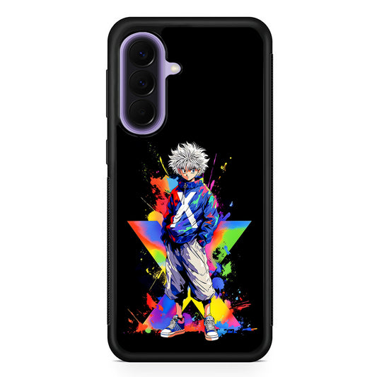 Hunter x Hunter Killua Fashionable Samsung Galaxy A57 Case | Slim Samsung Galaxy A57 Rubber Case