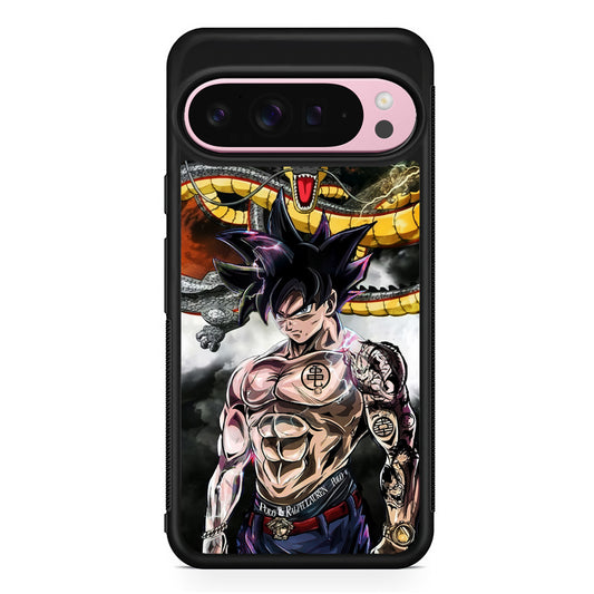 Goku X Shenron Dragon Ball Z Google Pixel 9 Pro XL Case | Protective Cover