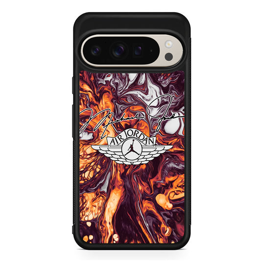 Air Jordan Luxe Signature Marble Google Pixel 9 Pro Case | Slim Protective Cover