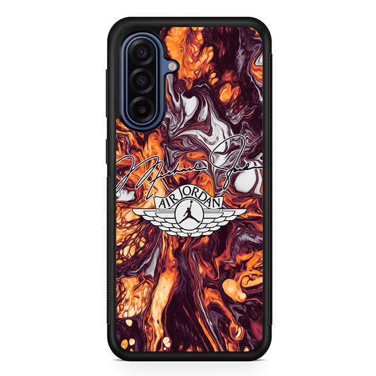 Air Jordan Luxe Signature Marble Samsung Galaxy A17 Case | Durable Samsung Galaxy A17 Cover