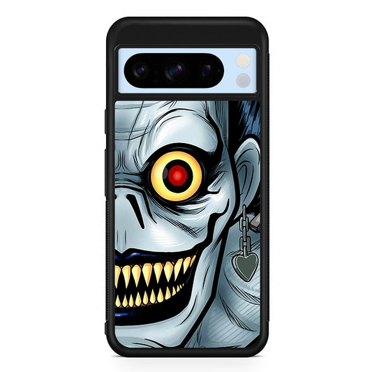 Ryuk Death Note Half Face Google Pixel 8 Pro Case | Slim Rubber Case for Google Pixel 8 Pro