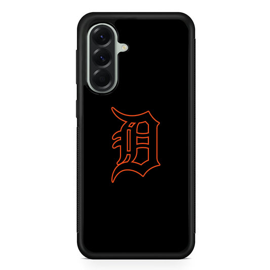 MLB Detroit Tigers Team Samsung Galaxy A56 Case | Samsung Galaxy A56 Protective Rubber Case
