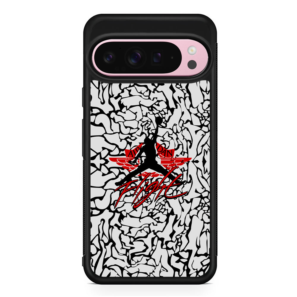 Air Jordan Endemic Patern Google Pixel 9 Pro XL Case | Protective Cover