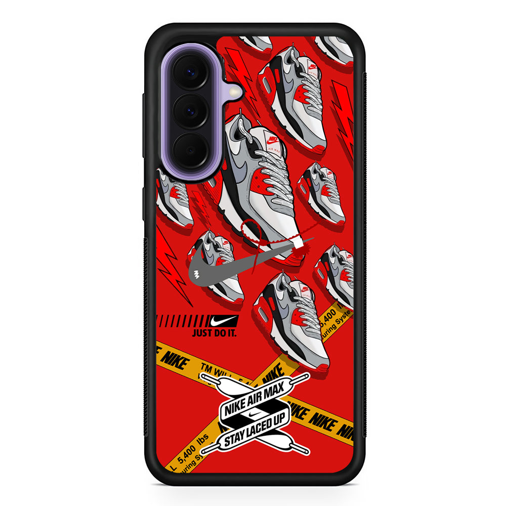 Nike Laced Up The Shoes Samsung Galaxy A57 Case | Samsung Galaxy A57 Protective Cover