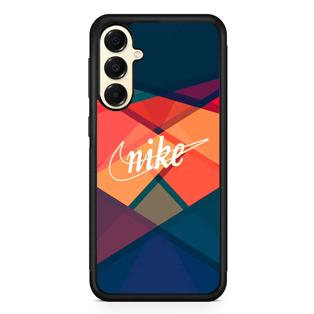 Nike Shape Mix Colour Samsung Galaxy A16 Case | Custom Protective Samsung Galaxy A16 Case