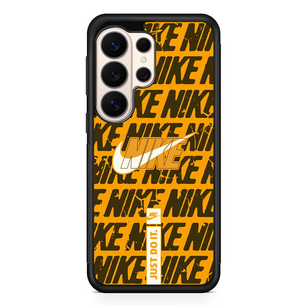 Nike Patern in Yellow Samsung Galaxy S26 Ultra Case | Slim Everyday Protection for Galaxy S26 Ultra