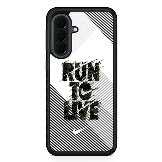 Nike Live Must Run Samsung Galaxy A37 Case | Samsung Galaxy A37 Rubber Phone Case