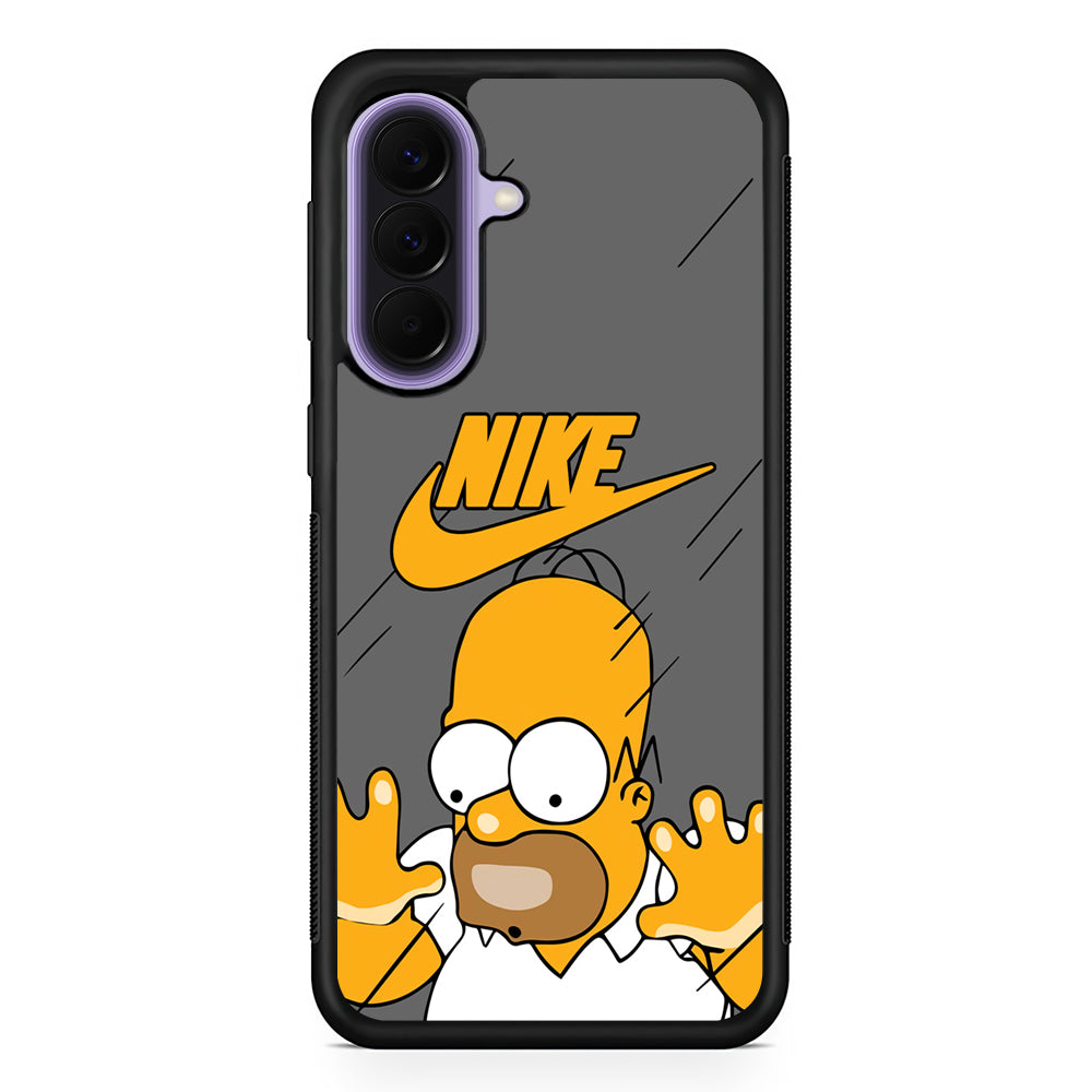 Nike Homer Simpson Character Samsung Galaxy A57 Case | Samsung Galaxy A57 Protective Cover
