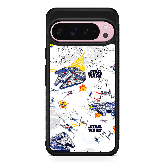 Star Wars Aircraft on Galaxy Google Pixel 9 Pro XL Case | Protective Cover