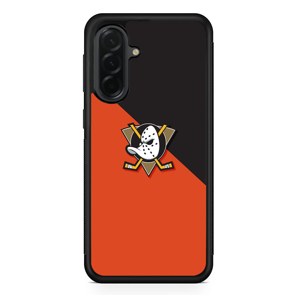 NHL Anaheim Ducks Team Samsung Galaxy A36 Case | Protective Rubber Cover