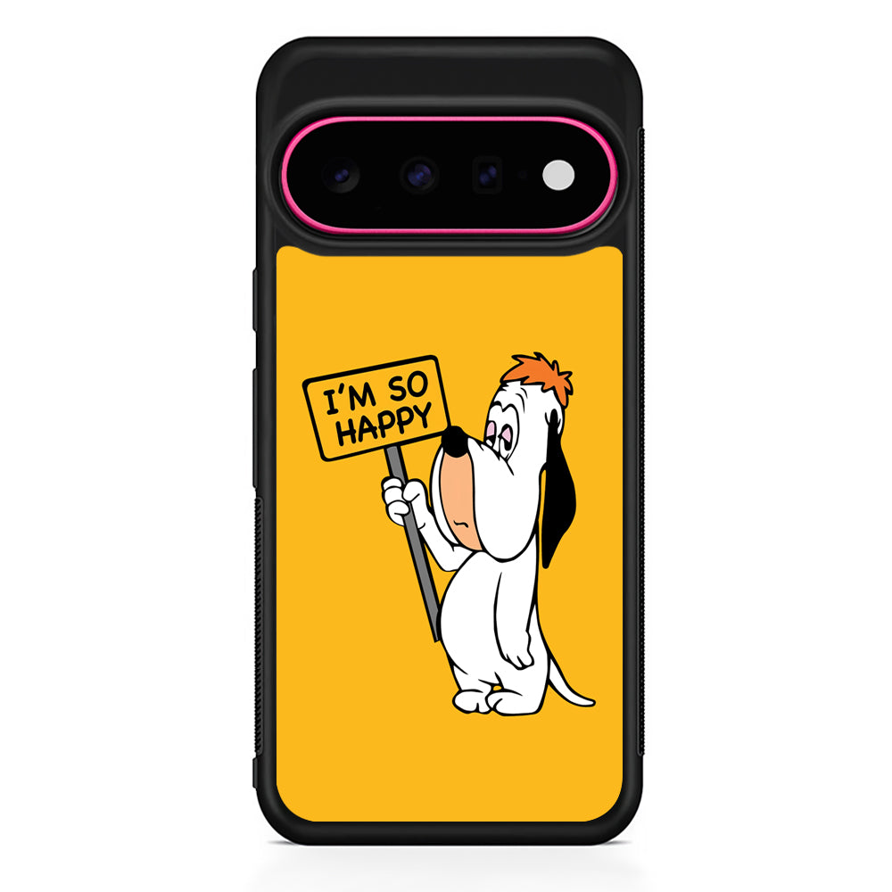 Droopy Dog I'm So Happy Google Pixel 11 Case | Slim Shockproof Cover
