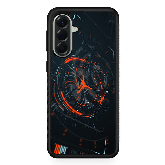 Air Jordan Rising The Digital Circle Samsung Galaxy A56 Case | Samsung Galaxy A56 Rubber Protective Case