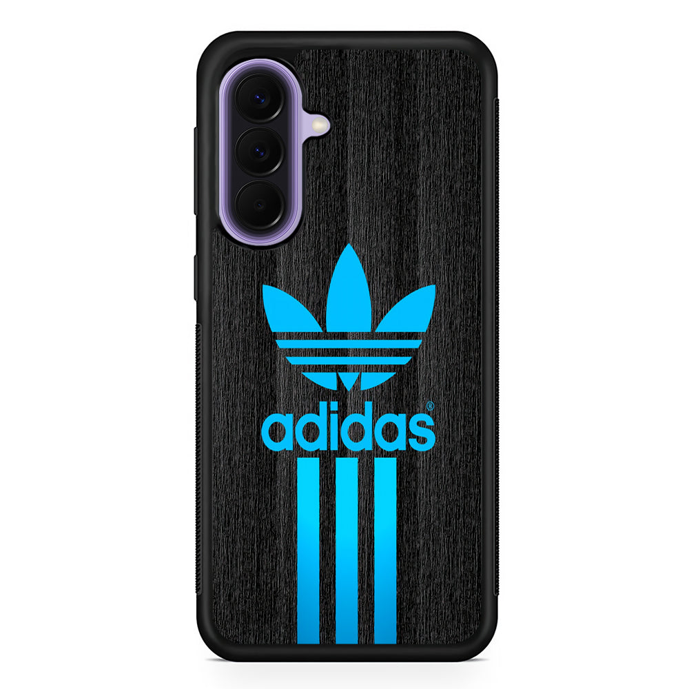 Adidas Glowing Blue Samsung Galaxy A57 Case | Slim Samsung Galaxy A57 Rubber Case