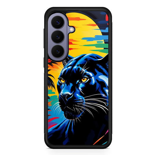 Black Panther At Dusk Samsung Galaxy S26 Case | Durable Rubber Case for Samsung Galaxy S26