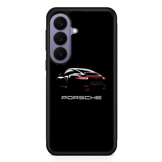 Porsche Black Edition Samsung Galaxy S26 Case | Lightweight Samsung Galaxy S26 Phone Case