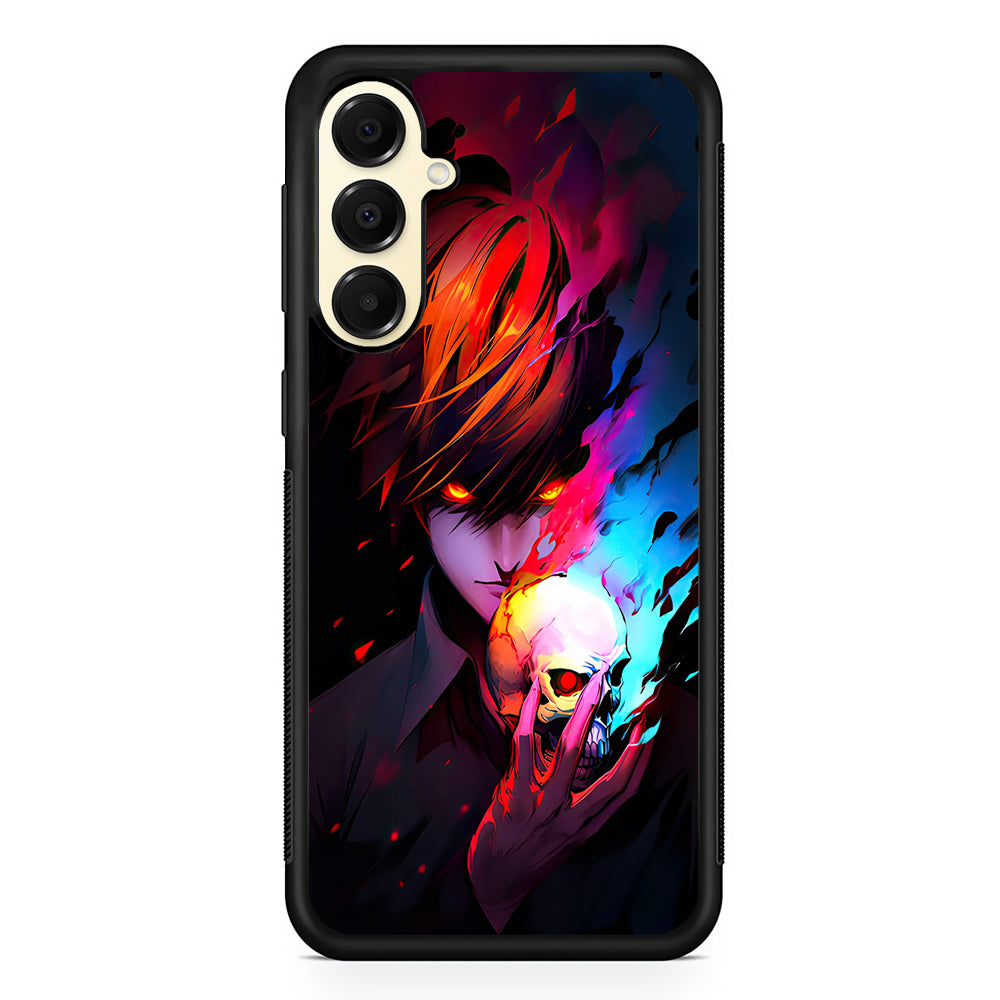 Light Yagami From Death Note Samsung Galaxy A16 Case | Slim Rubber Samsung Galaxy A16 Case