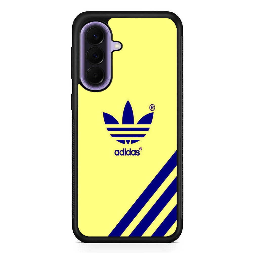 Adidas Yellow Dusk Samsung Galaxy A57 Case | Slim Samsung Galaxy A57 Rubber Case
