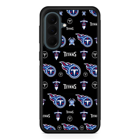 NFL Tennessee Titans Pattern Samsung Galaxy A37 Case | Samsung Galaxy A37 Rubber Phone Case