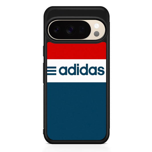 Adidas Red Blue White Google Pixel 10 Pro XL Case | Slim Google Pixel 10 Pro XL Protective Case