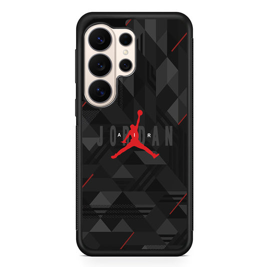Air Jordan Black Shapes Samsung Galaxy S26 Ultra Case | Durable Samsung Galaxy S26 Ultra Phone Case