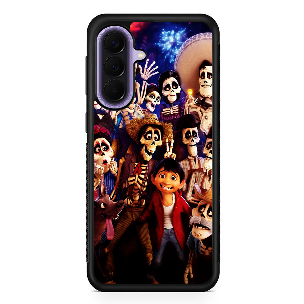 Coco Poster Family Samsung Galaxy A57 Case | Slim Samsung Galaxy A57 Rubber Case