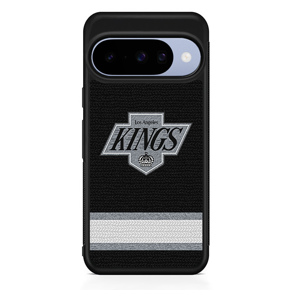 NHL Los Angeles Kings Pattern Google Pixel 10 Case | Google Pixel 10 Rubber Protective Case
