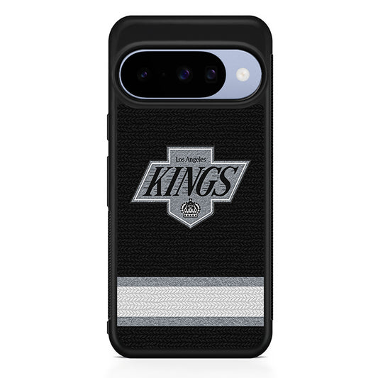 NHL Los Angeles Kings Pattern Google Pixel 10 Case | Google Pixel 10 Rubber Protective Case