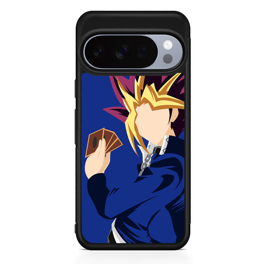 Yu-Gi-Oh Yugi Mutou Silhouette Google Pixel 10 Pro Case | Slim Google Pixel 10 Pro Rubber Case