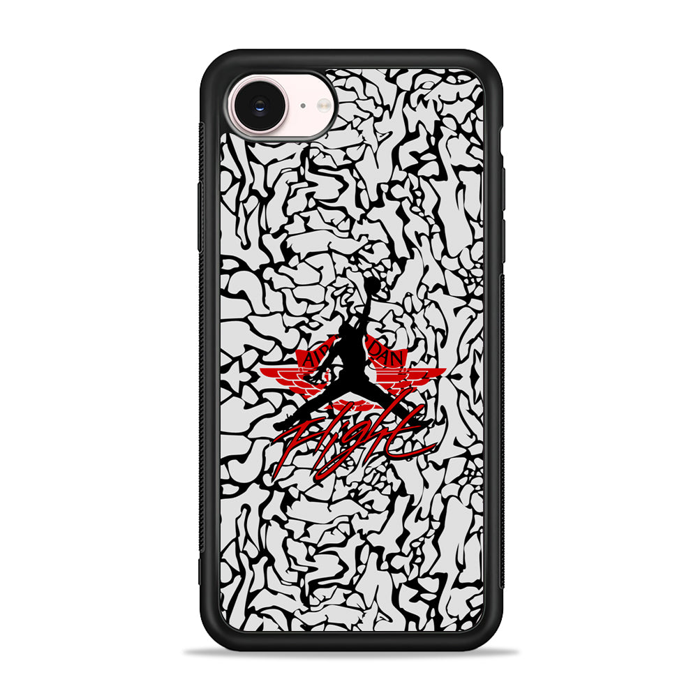 Air Jordan Endemic Patern iPhone 17e Case - Silicone Case
