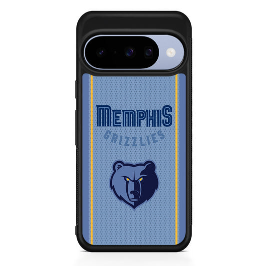 NBA Memphis Grizzlies Jersey Google Pixel 10 Case | Google Pixel 10 Rubber Protective Case