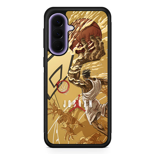 Air Jordan Golden Chance Samsung Galaxy A57 Case | Slim Samsung Galaxy A57 Rubber Case