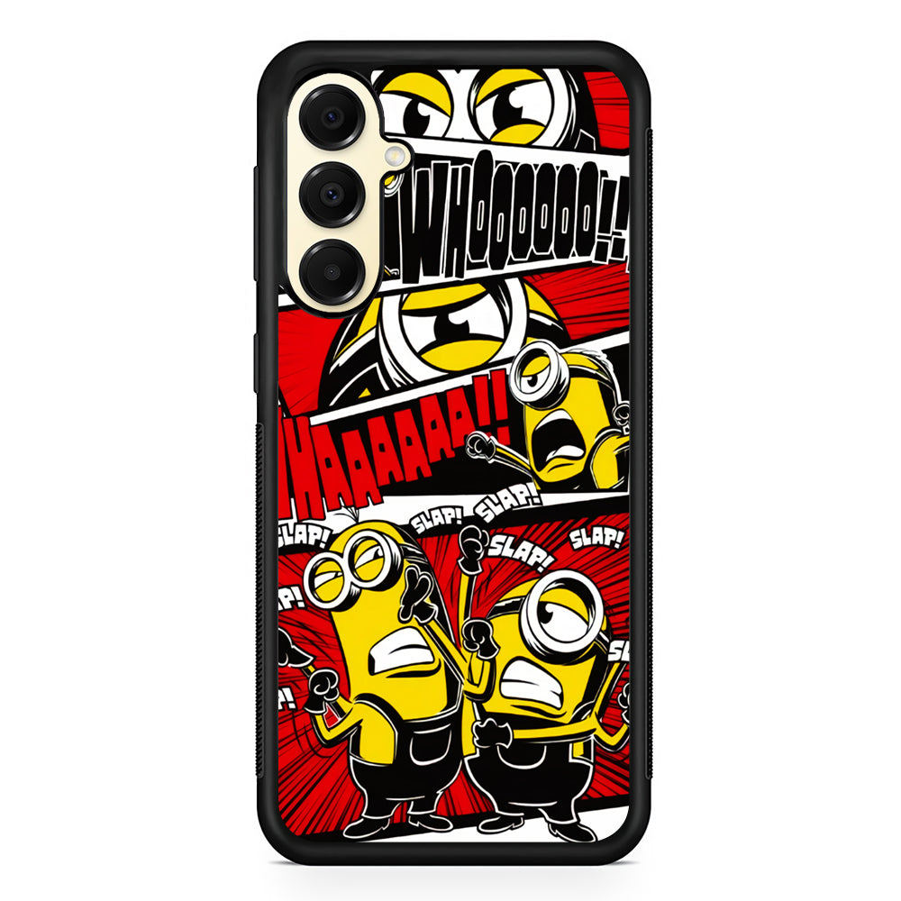 Minions Act Like In The Comic Samsung Galaxy A16 Case | Slim Rubber Samsung Galaxy A16 Case