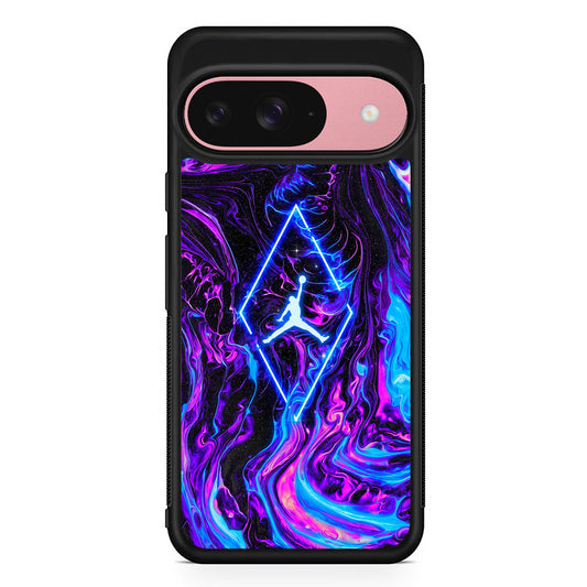 Air Jordan Luminesce The World Google Pixel 9 Case | Google Pixel 9 Protective Rubber Case