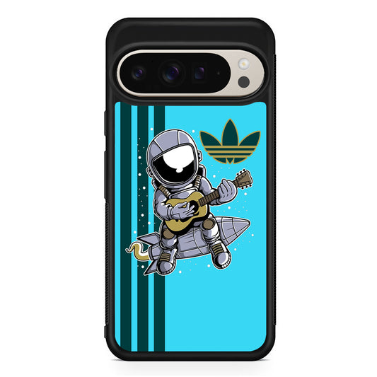 Adidas Astronaut Guitar Google Pixel 9 Pro Case | Slim Protective Cover