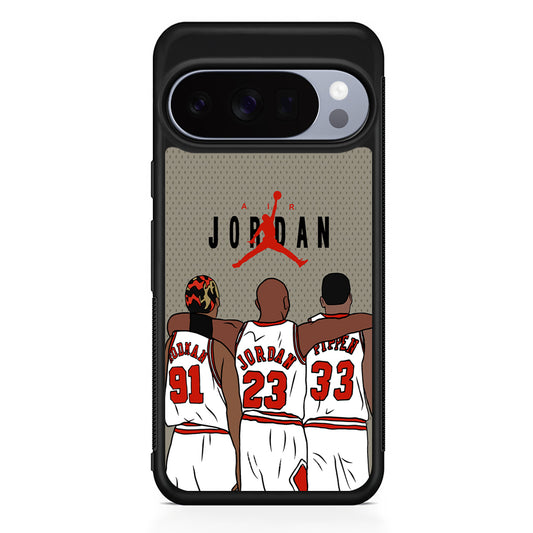 Air Jordan Story of Comrade Google Pixel 10 Pro Case | Slim Google Pixel 10 Pro Rubber Case
