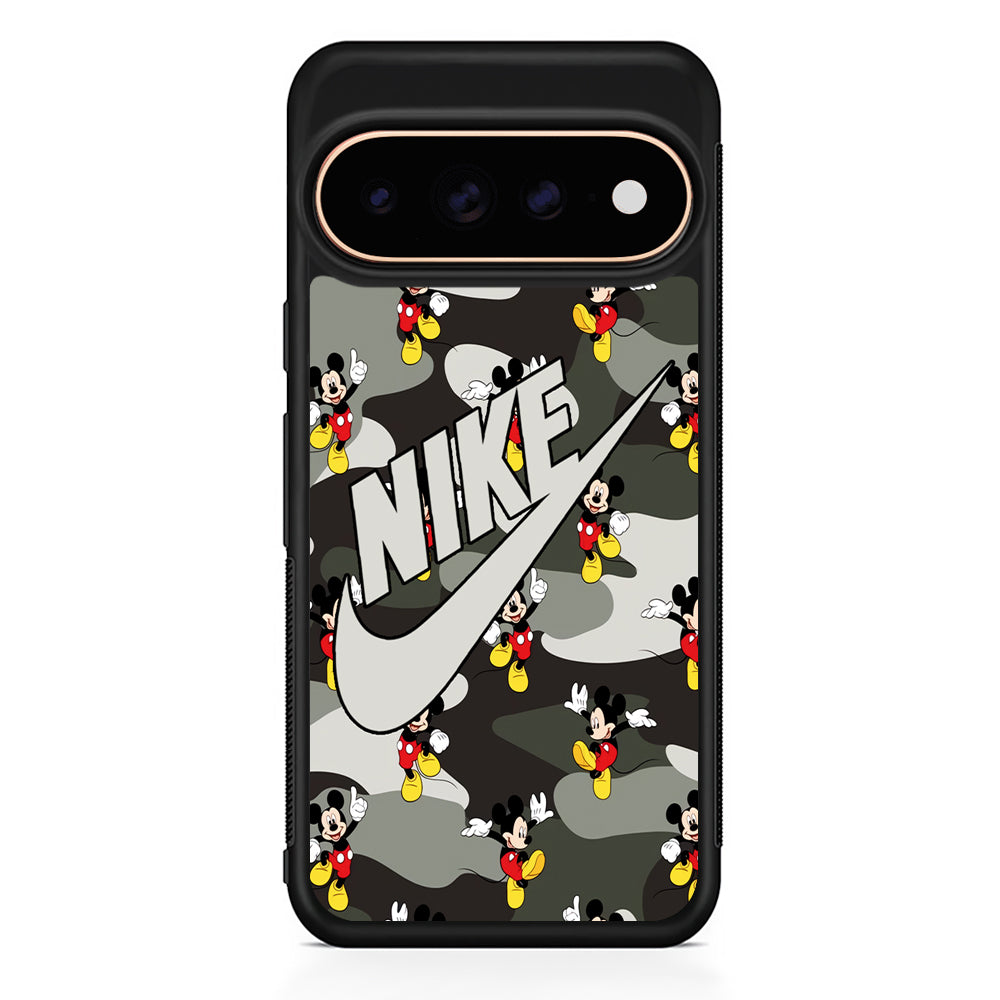 Nike Mickey Camo Google Pixel 11 Pro Case - Stylish Protective Phone Case