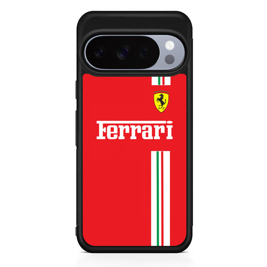 Ferrari Power Up Google Pixel 10 Pro Case | Slim Google Pixel 10 Pro Rubber Case