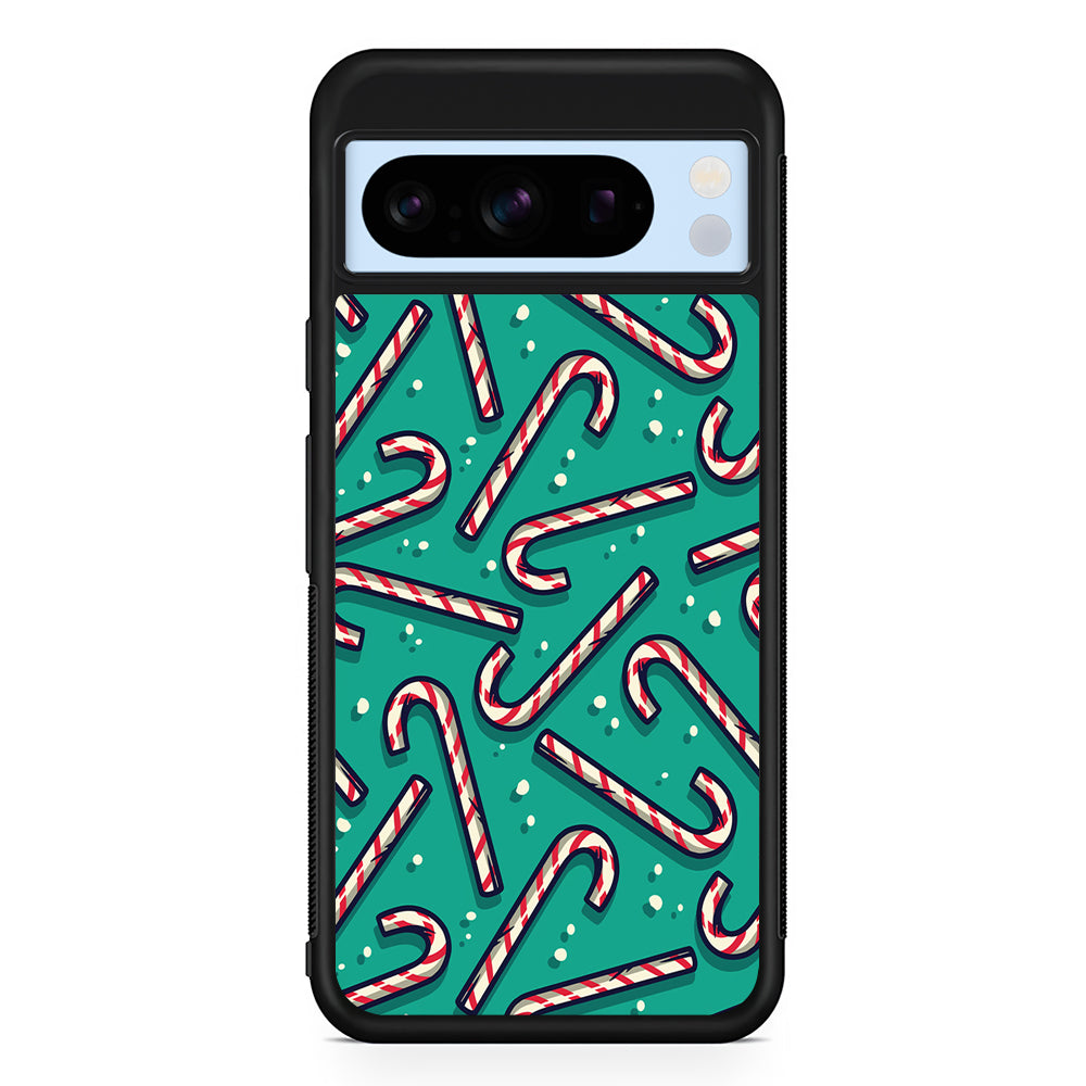 Candy Cane Lollipop Google Pixel 8 Pro Case | Slim Rubber Case for Google Pixel 8 Pro