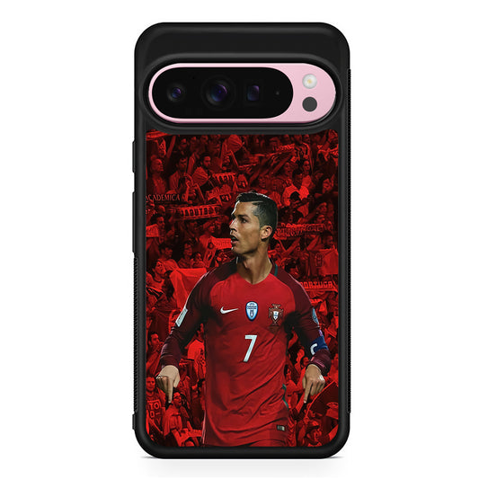 Cristiano Ronaldo Portugal Google Pixel 9 Pro XL Case | Protective Cover