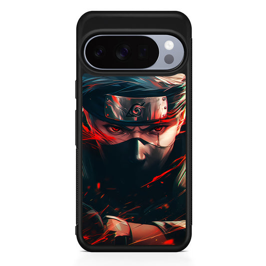 Kakashi Hatake Fighting Mode Google Pixel 10 Pro Case | Slim Google Pixel 10 Pro Rubber Case