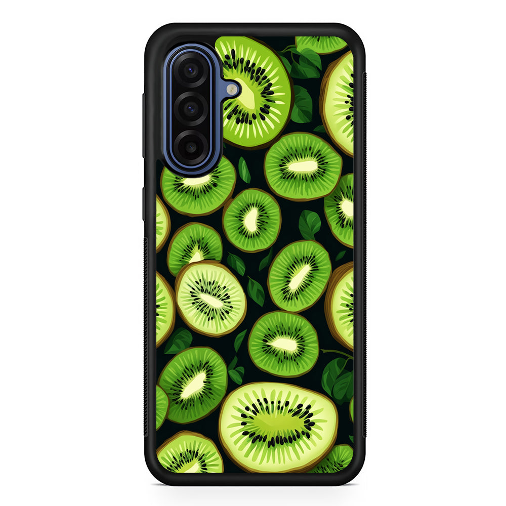 Fresh Organic Kiwi Fruit Samsung Galaxy A17 Case | Slim Protective Phone Cover