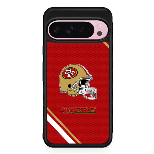 NFL San Francisco 49ers Helmet Google Pixel 9 Pro XL Case | Protective Cover