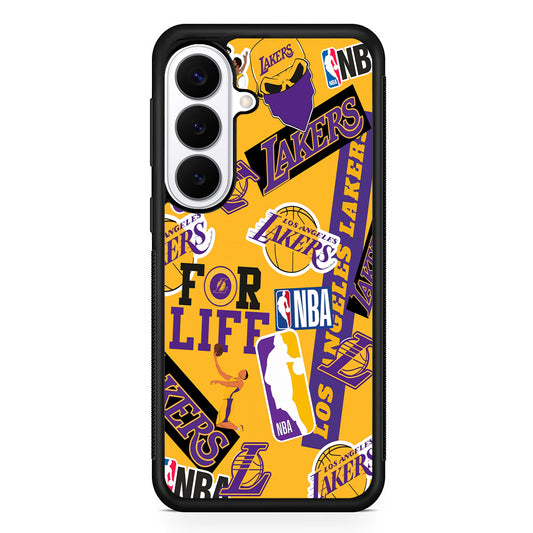 NBA Los Angeles Lakers Pride Samsung Galaxy S26 Plus Case | Slim Protective Cover for Samsung Galaxy S26 Plus