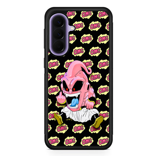 Kid Buu OMG Word Patern Samsung Galaxy A57 Case | Slim Samsung Galaxy A57 Rubber Case